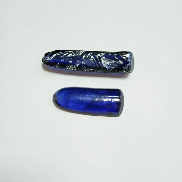 Synthetic Gems Rough Corundum Raw Material Sapphire #33 Synthetic Corundum Stone Jewelry Making