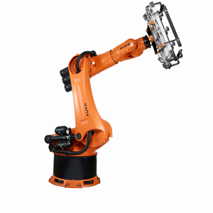 Robot paletizador KUKA KR280 R3080 para carga y descarga de palleter de cajas