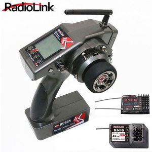 RadioLink RC6GS V2 2.4G 6CH Rcカーコントローラートランスミッター (R6FG /R7FGジャイロ付き) RCカーボート用レシーバー (距離600m) - Product Image 2