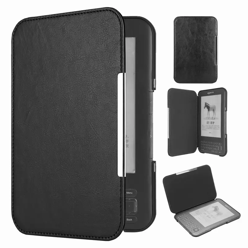 Pu Leather Case Cover Voor Kindle Paperwhite 1 2 3 4 5/6/7/10/11th gen Beschermende Case Cover
