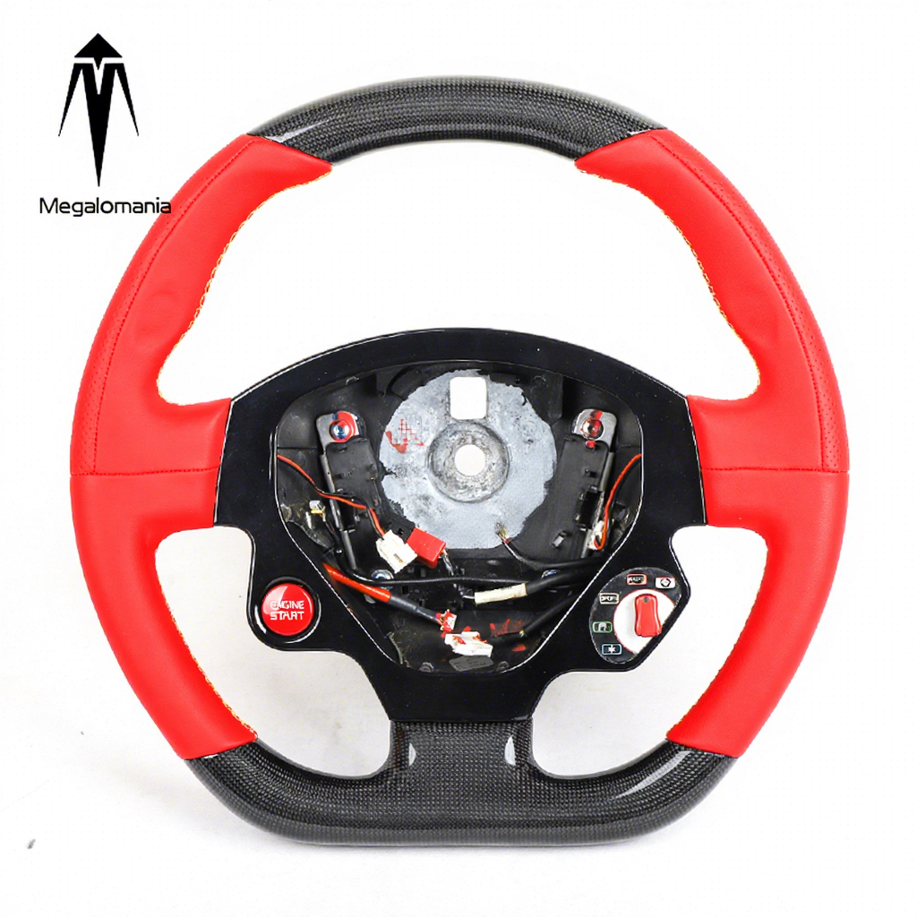 Volante de carbono