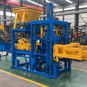 Intelligent PLC <strong>Control</strong> Concrete <strong>Block</strong> Making <strong>Machine</strong> Automatic Production Line with Vibrating System - Product Image 4