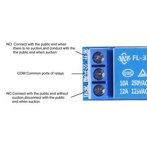 10PCS 5V One Channel <strong>Relay</strong> Module <strong>with</strong> OPTO Isolation High Low Level Trigger Compatible ICs <strong>Relay</strong> Switch