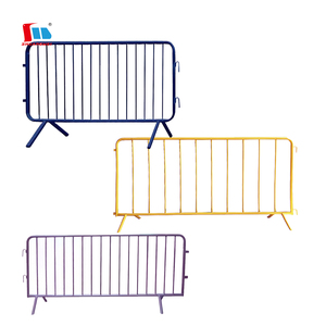 Trung Quốc Nhà máy thép tùy chỉnh sự kiện kiểm soát đám đông vành đai rào cản hàng rào với cầu/bàn chân phẳng - Product Image 3