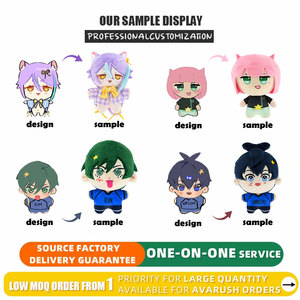 Kawaii Anime Hình Thú Nhồi Bông Đồ Chơi Phim Hoạt Hình Câu Chuyện Nhân Vật Kpop Dây Móc Khóa Tùy Chỉnh Búp Bê Sang Trọng Quần Áo - Product Image 6