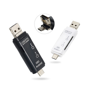 C型和微型USB OTG卡适配器3合1 usb-c读卡器闪存棒TF手机电脑读取插头 - Product Image 3