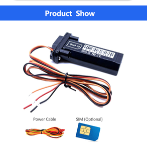 Portable 2G Wired Car <strong>GPS</strong> Tracker with Real-Time ACC Detection Geofence SOS &amp; Monitor Functions for Vehicle Location - Product Image 3