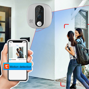 Visor digital teléfono intercomunicador para el hogar seguridad sordos timbre luz puerta Cámara - Product Image 5
