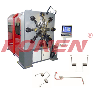 12轴8毫米数控无凸轮线材成型机强力多滑丝弹簧卷取制造机 - Product Image 4