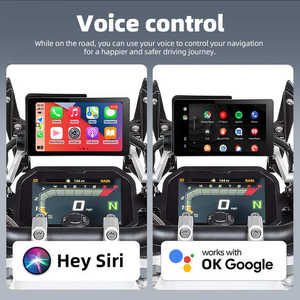 BM W Advanced Navigation Features 6.5 Inch Wireless Carplay <strong>Android</strong> <strong>GPS</strong> Monitor Screen for Motorcycles 1 Year Warranty - Product Image 5