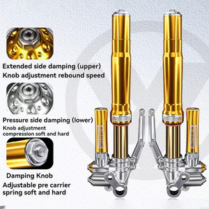 Biboshi GS8 Mới Đảo Ngược Phía Trước Nitơ Xi Lanh Sốc Hấp Thụ Có Thể Điều Chỉnh Giảm Xóc Cho Cygnus X Xe Máy SUV & ATV - Product Image 2