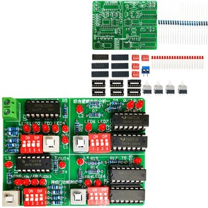 DIY Electronic Kit Gate Circuit und Combinational Logic Circuit Analysis Assembly Testing Löt projekt Practice Suite - Product Image 3