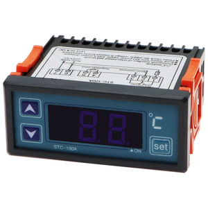 Controlador automático de humedad y temperatura con pantalla digital, instrumento inteligente de control automático para invernadero, para invernadero - Product Image 1