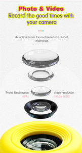 Y6 Loveロボットカメラ子供用新到着高解像度IPS 2.0インチ320X240タイプC写真カメラビデオカメラ - Product Image 4