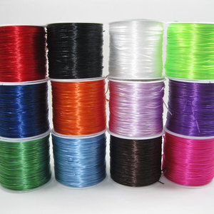 10-50M/Roll 0.7 MM Colorful Stretchy <strong>Elastic</strong> Rope <strong>Cord</strong> Crystal <strong>String</strong> for Jewelry Making Beading Bracelet Wire Thread Rope - Product Image 3