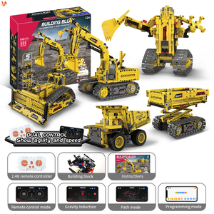 Best Price <strong>RoBot</strong> 5in1 Programmable <strong>Building</strong> Robotic Kit Toys STEAM <strong>Building</strong> Blocks Coding Educational Toys - Product Image 2