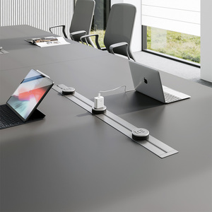 Bàn hội nghị mô-đun lớn hiện đại cho phòng họp văn phòng tại nhà chất liệu gỗ thời trang cho 4 8 10 12 người - Product Image 3