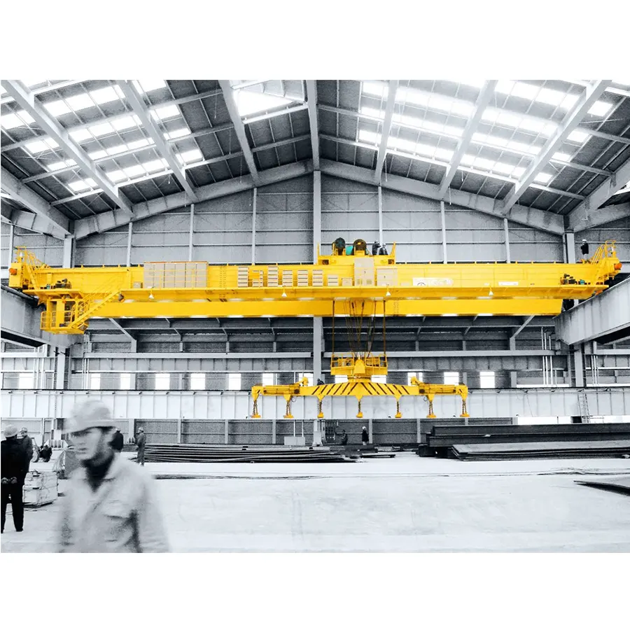 Chinese Factory Price Single Girder Overhead Crane Crane 10ton Bridge Electromagnetic Overhead Crane