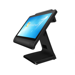15.6&quot; Ordering Machine Desktop <strong>Computer</strong> Single/double Retail Pos Touch Screen Monitor All in One Pos <strong>System</strong> with VFD Display - Product Image 4