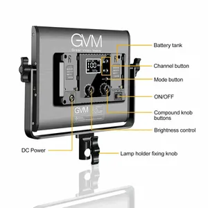GVM-680RS GVM 680RS 50W RGB ha condotto la luce Video Kit di illuminazione per fotografia a doppio colore con controllo intelligente dell'app - Product Image 5