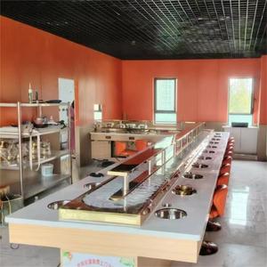 Sistema de cinta transportadora de sushi personalizado al por mayor para la distribución de alimentos en restaurantes. - Product Image 6