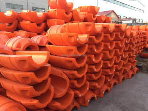 Flotador de tubería de dragado marino naranja de China para flotadores de tubería/manguera de HDPE/flotadores - Product Image 2
