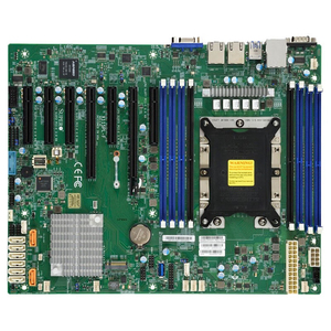 Placas base de servidor Supermicro C621 LGA 3647 con procesador escalable Xeon de 2ª generación, placa base de un solo zócalo, 1 de 2. ª generación - Product Image 1