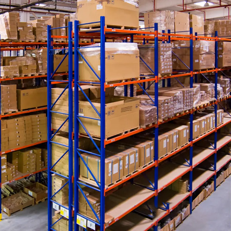 Estante de almacenamiento pesado, sistema de estantería para estantería de fábrica
