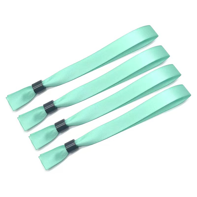 Ruban bracelet cyan coloré de 1,5 cm * 17,5 cm