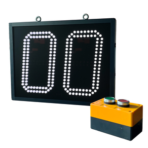 CHEETIE CP009 Outdoor <strong>Digital</strong> Count up Number <strong>Display</strong> 9'' <strong>LED</strong> Lap Counter <strong>Display</strong> With Button Switch for Racing Cycling - Product Image 1