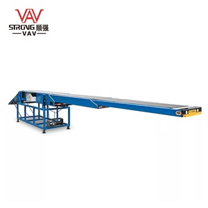 SHUNQIANG 2023 new telescopic belt conveyor <strong>Container</strong> <strong>Loading</strong> <strong>Unloading</strong> Telescopic Belt Conveyor - Product Image 2