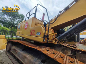 Caterpillar 2021 pour 350 355, excavatrice sur chenilles lourde de 50 tonnes, 5664 heures, moteur d'occasion haute performance, PLC - Product Image 3