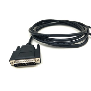 D-sub 25 针电缆 DB25 连接器公对母串行并行打印机延长电缆 - Product Image 1