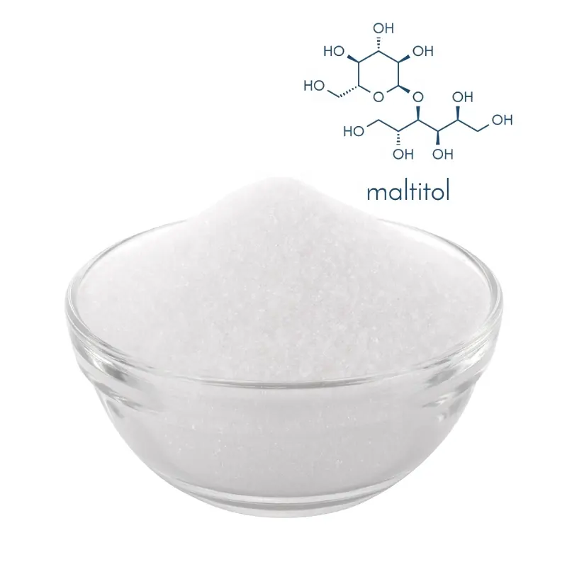 Low Calorie Sweeteners Maltitol Powder/Syrup E965 for Candies