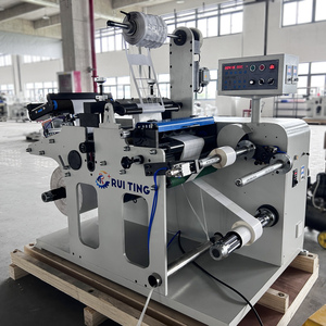 Máy cắt khuôn tự động cuộn giấy trắng tùy chỉnh RTMQ-450 với chức năng cắt xén và màn hình cảm ứng - Product Image 2