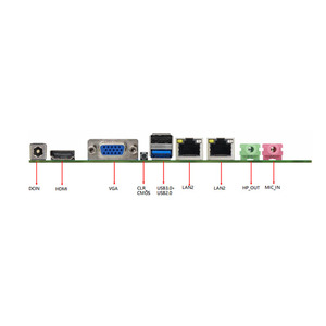 Prezzo di fabbrica fanless mini ITX scheda madre con processore N100 2LAN 6USB industriale scheda principale DDR4 4K Display - Product Image 4