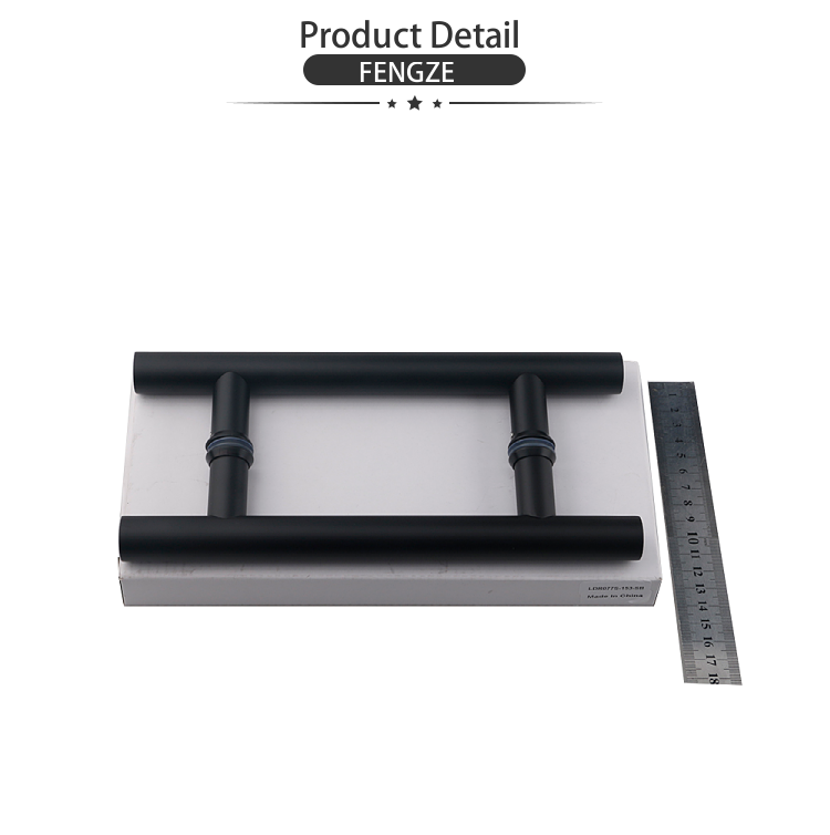 Hot Sales Sliding Door Hardware Glass Door Handle Black Handles For Glass Doors High Quality