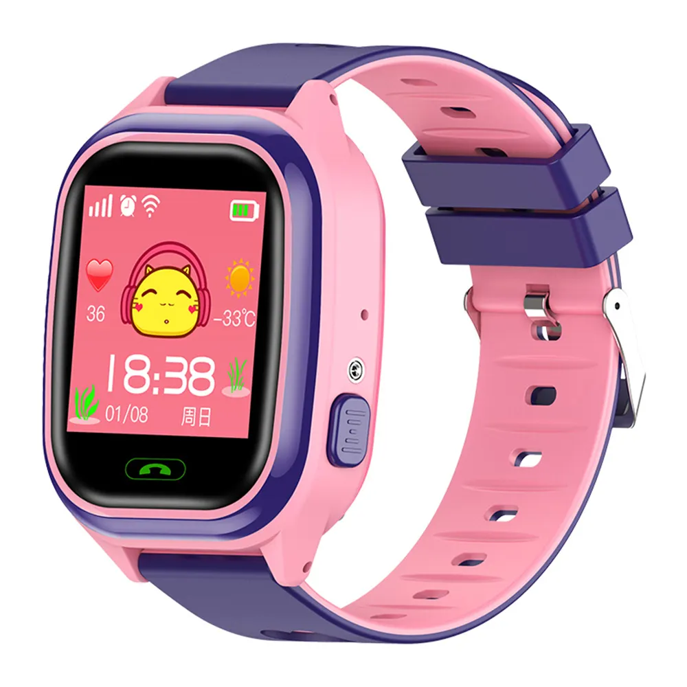 Gelang jam tangan pintar anak kualitas tinggi pengiriman cepat grosir untuk anak dengan Gps dan jam tangan pintar 2023 Con Tarjeta Sim