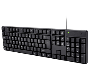 Cheapest Business Office USB Wired <strong>Keyboard</strong> 104 Key Ergonomic <strong>Keyboards</strong> for Desktop Typing <strong>Computer</strong> PC