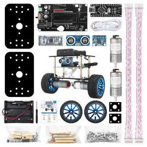 Tscinbuny 2WD kit Robot Robot per auto Set completo kit elettronici di robotica didattica kit Robot programmabili di avviamento per Arduino - Product Image 6