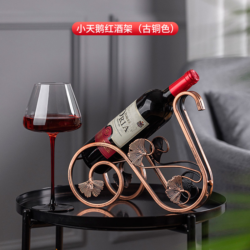 Botellero Little Swan - Bronce antiguo