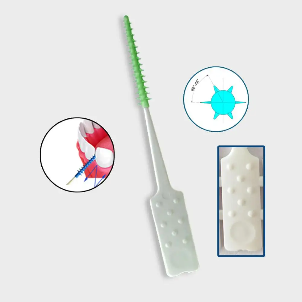 Certificado do CE Escova Dental Pick, picaretas interdental escova macia