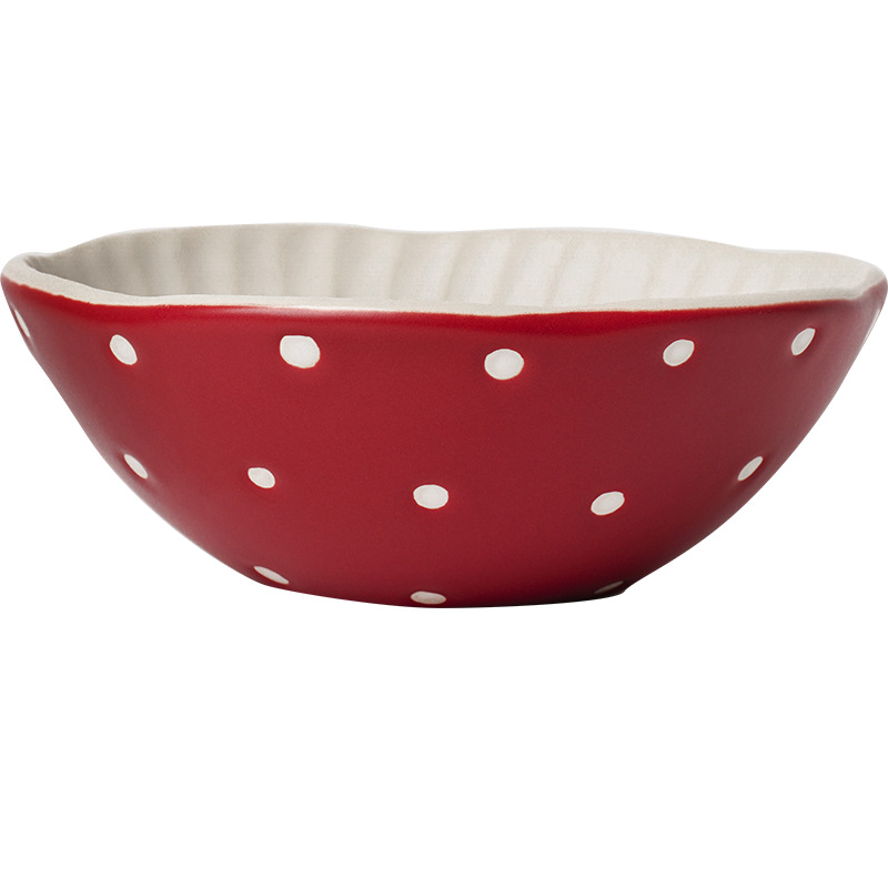 Red Large bowl