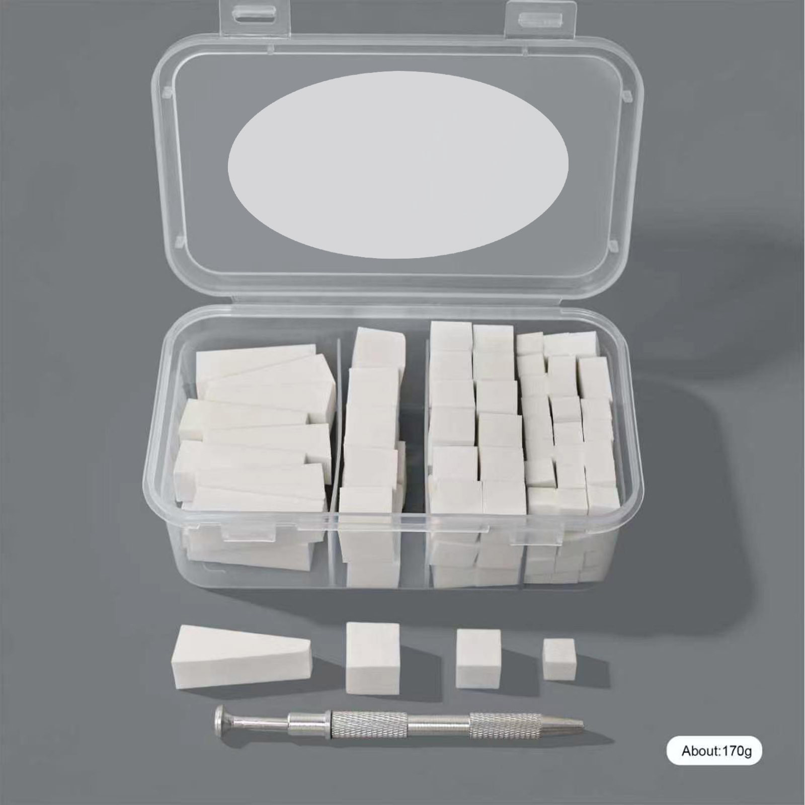 Lot de cotons démaquillants blancs - Assortiment