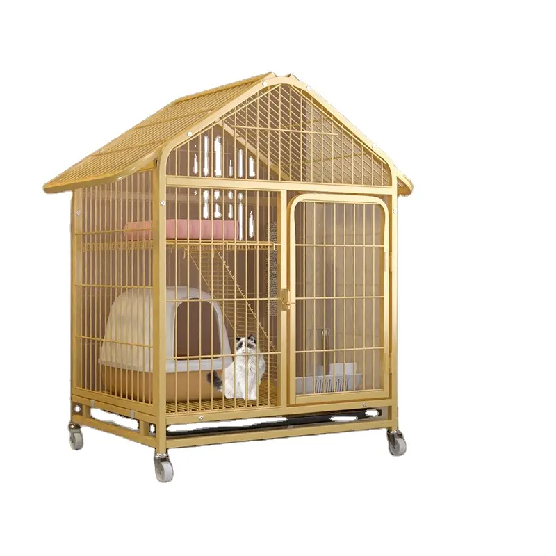 Factory Directly Expandable Pet Cat Cage 5 Layer Supply Adult And Kitten Coop Cage