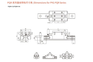 Zhejiang Manufacturer Cnc Heavy Duty <strong>Linear</strong> <strong>Rails</strong> <strong>Linear</strong> Guide With <strong>Rail</strong> - Product Image 4