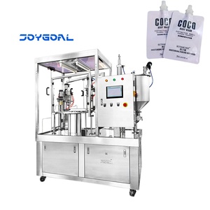 Otomatik sıvı stand-up çanta emzik kese dolum ve kapaklama kapak-vidalama sızdırmazlık ekipmanları paketleme makinesi fiyat - Product Image 6