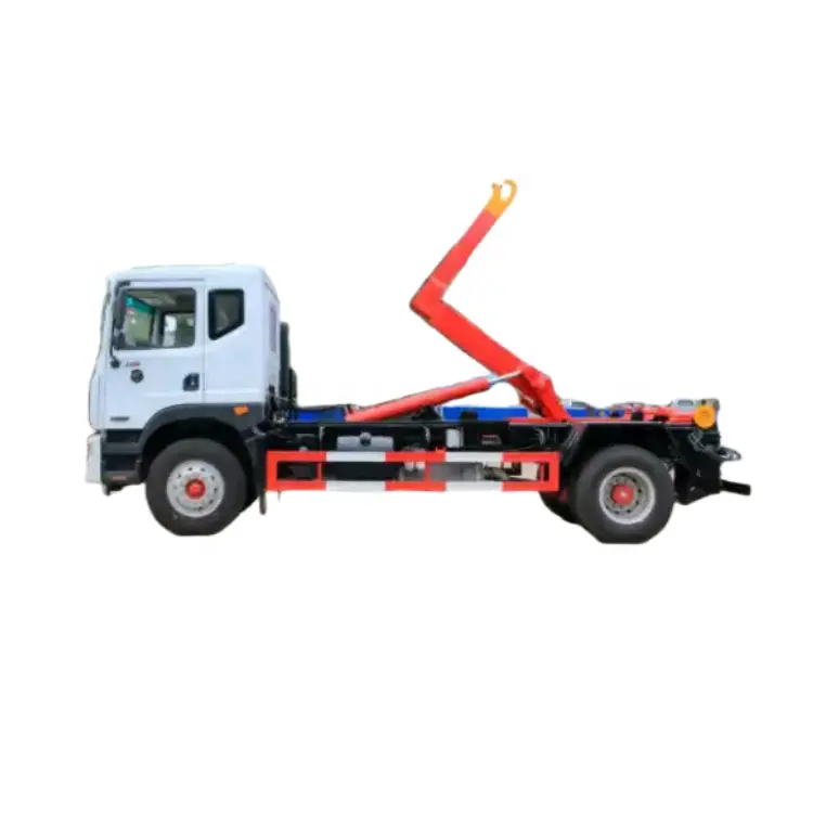 SINOTRUK HOWO 4x2 crochet ascenseur camion à ordures conduite à gauche/à droite Howo camion à ordures à vendre