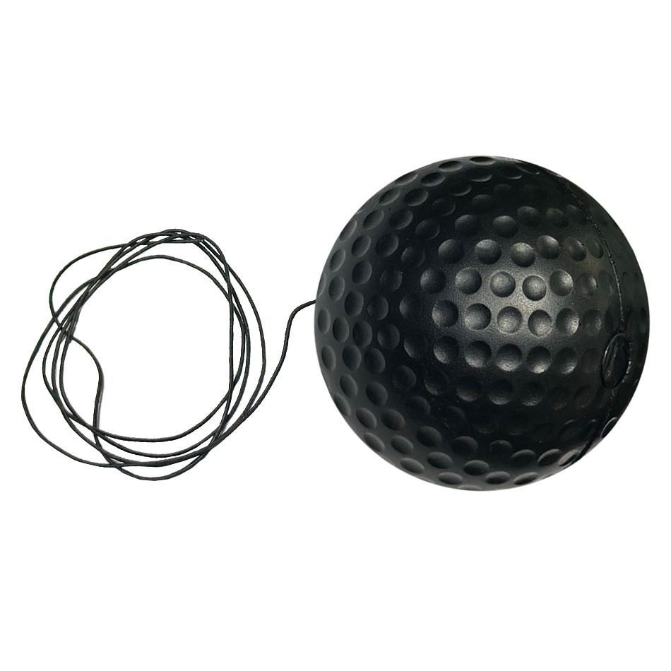 Single black soft ball-not containing headband