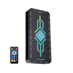 High Quality Snowman H9 Mini RGB Hub <strong>Controller</strong> 5V 3PIN ARGB Remote <strong>for</strong> SATA Power Supply <strong>Computer</strong> Accessories in Stock - Product Image 5